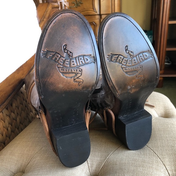 ππHP NIB Steve Madden Freebird All Leather Boot - Picture 6 of 7